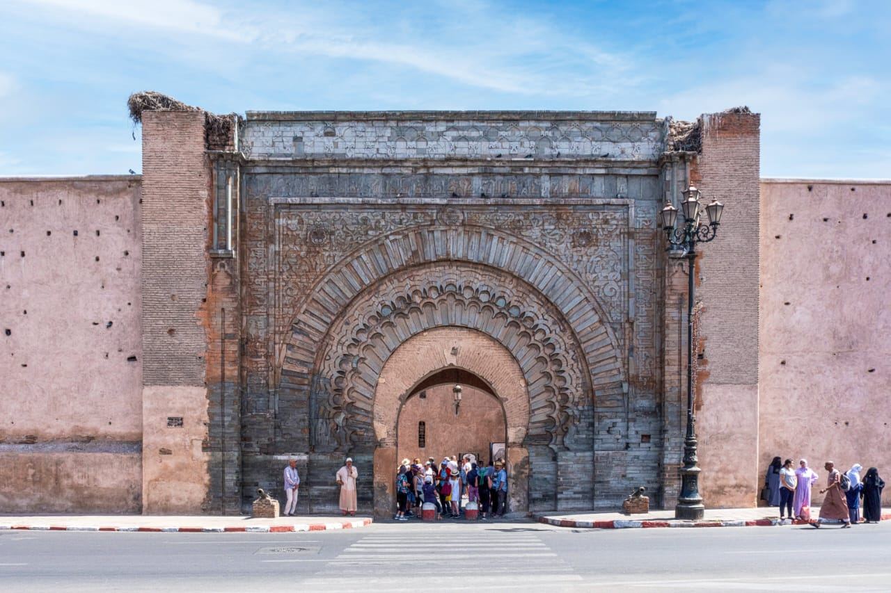 Porte de la médina de Marrakech
